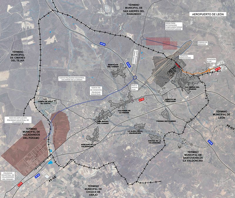 Impulso al Aeropuerto de León con Nuevos Accesos y Desarrollo Logístico